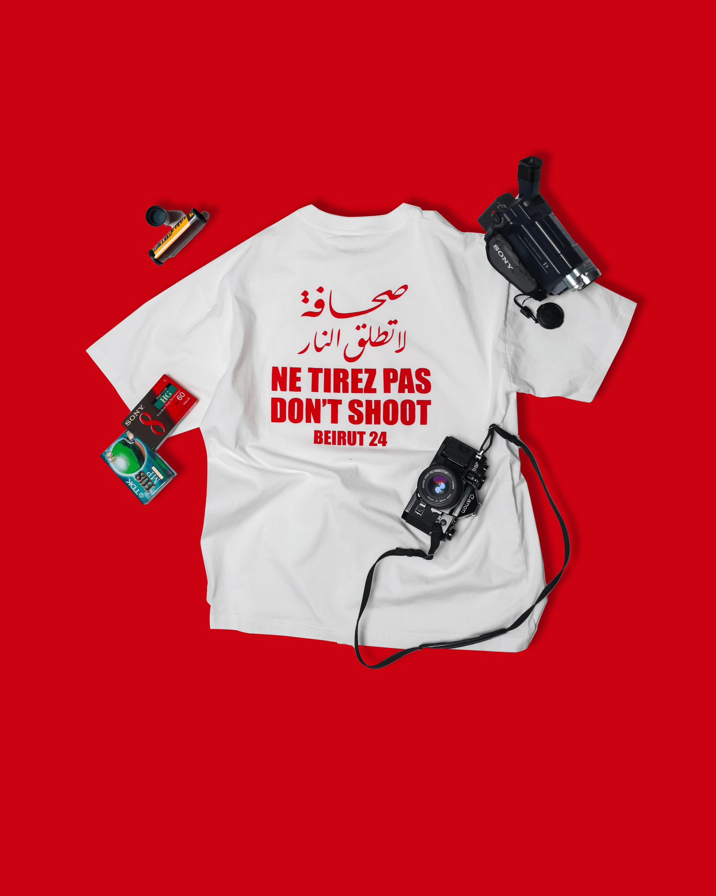 "PRESS, Don't Shoot!" T-shirt