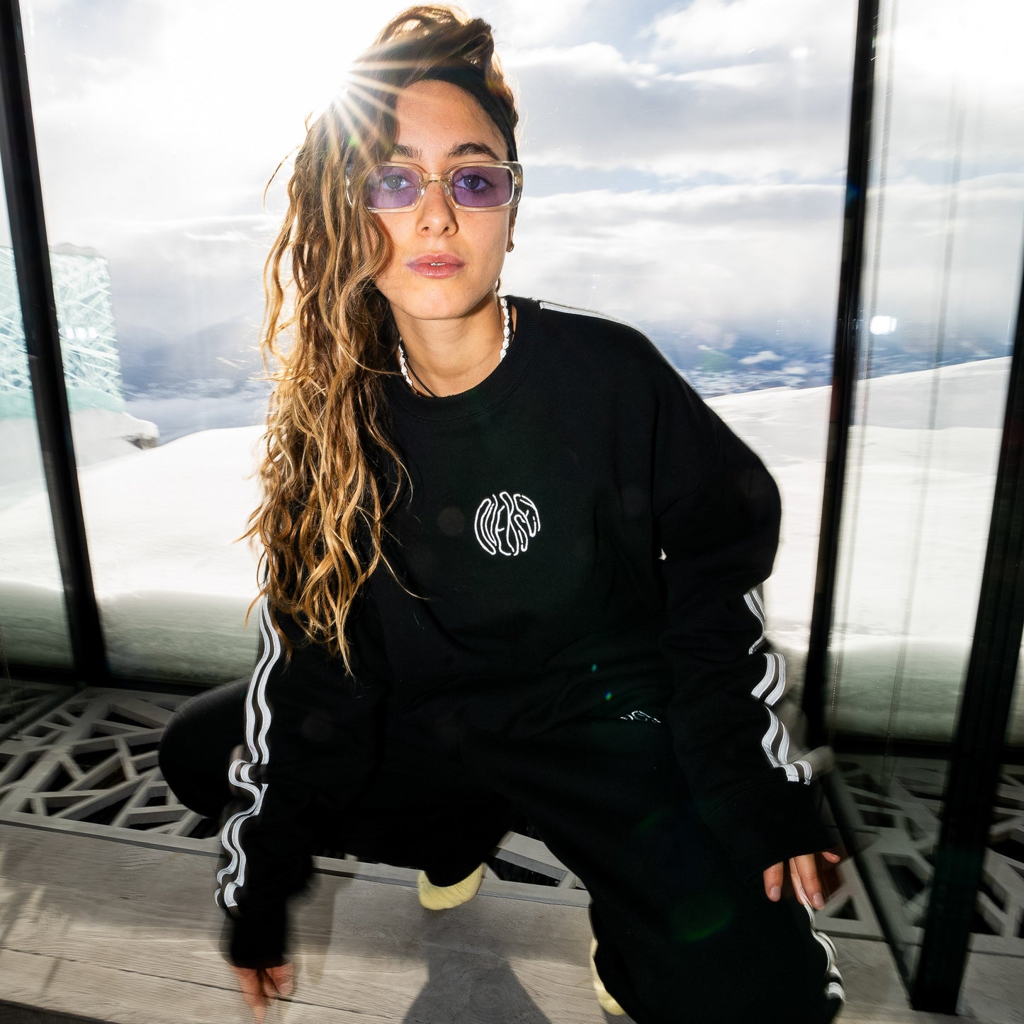Two Lines Crewneck